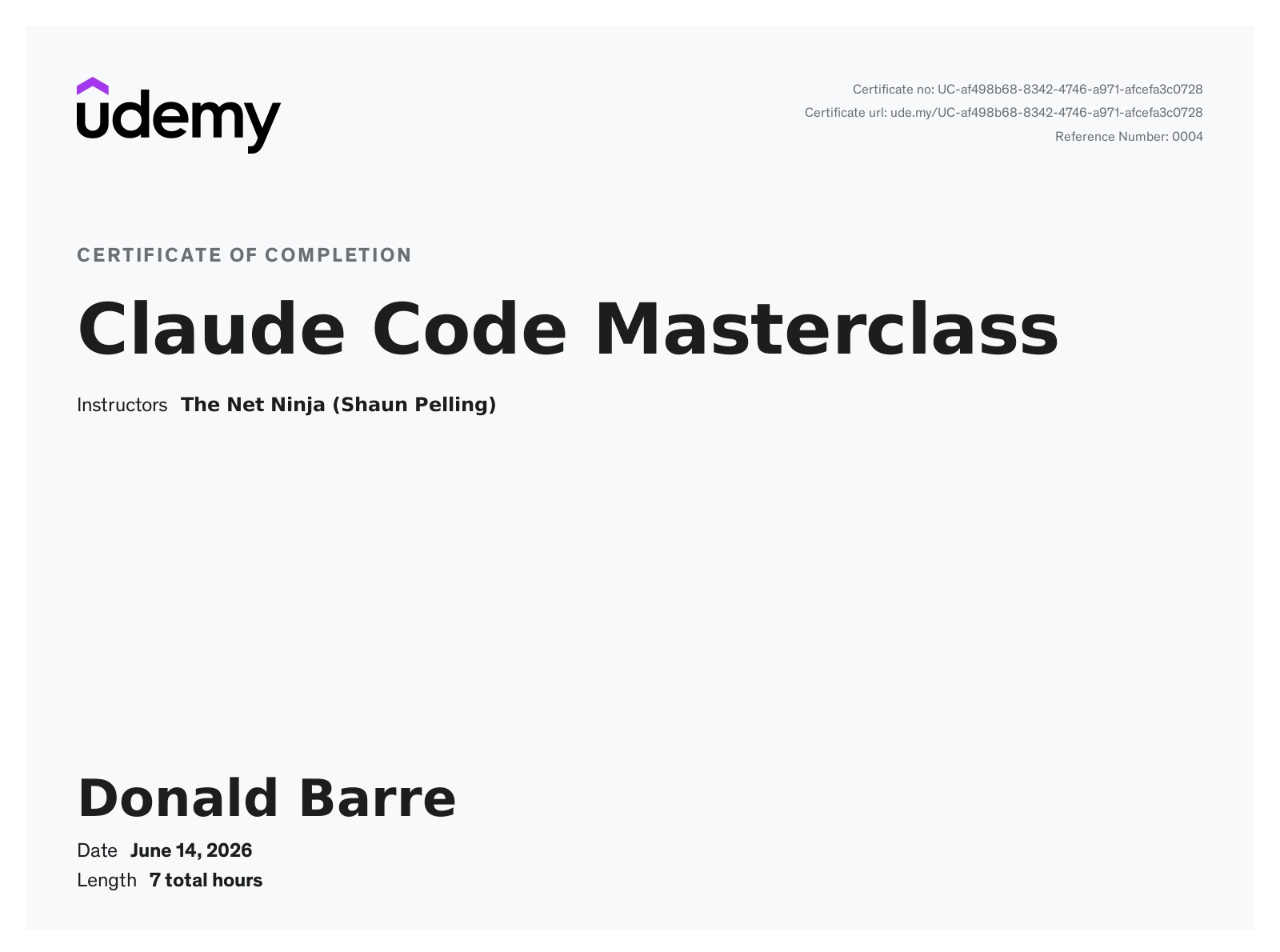 Claude Code Masterclass